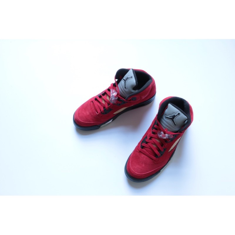 Jordan5 basketball shoes US10.5/紅Raging Bull/JordanV