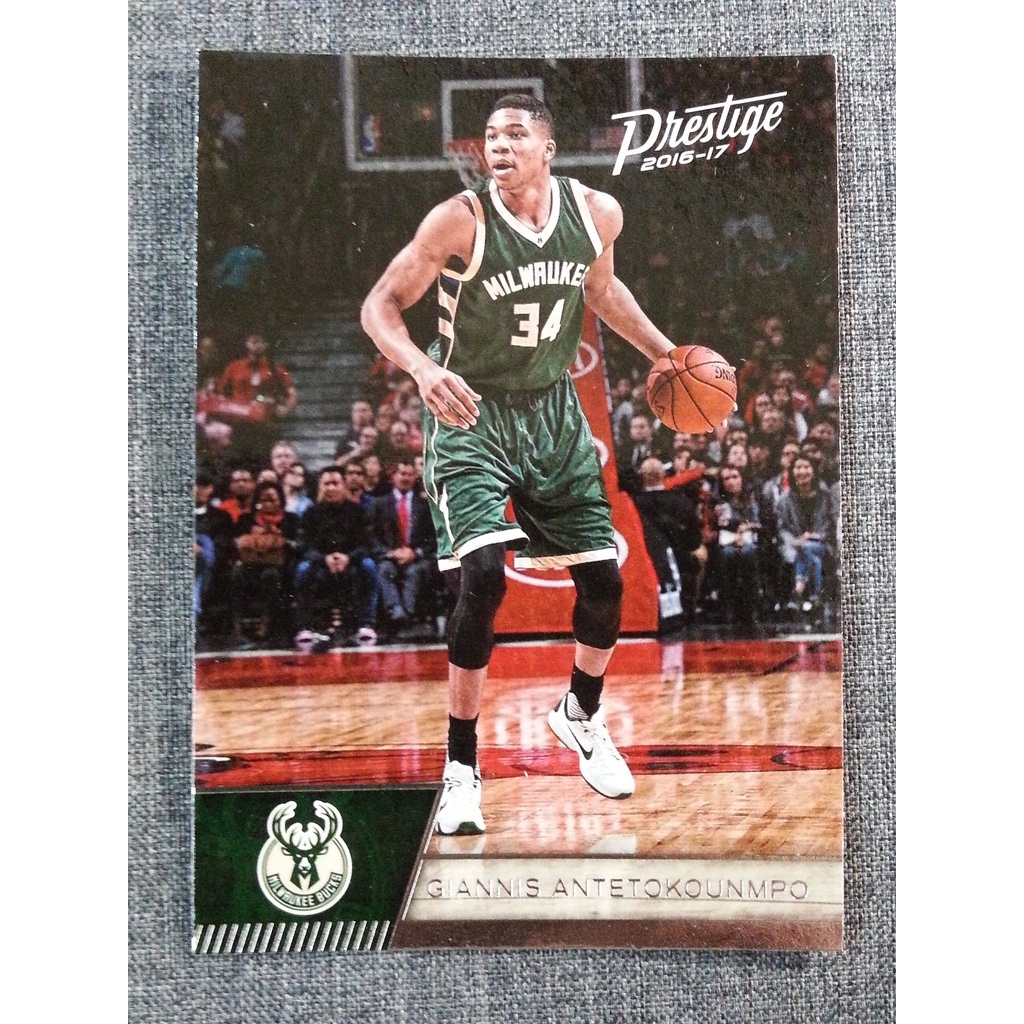 Giannis Antetokounmpo 字母哥 公鹿隊 2016-17 Prestige #15