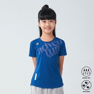【BATIS 巴帝斯】MIT抑菌速乾律動短袖上衣 - 女童 - 四色-2022SS