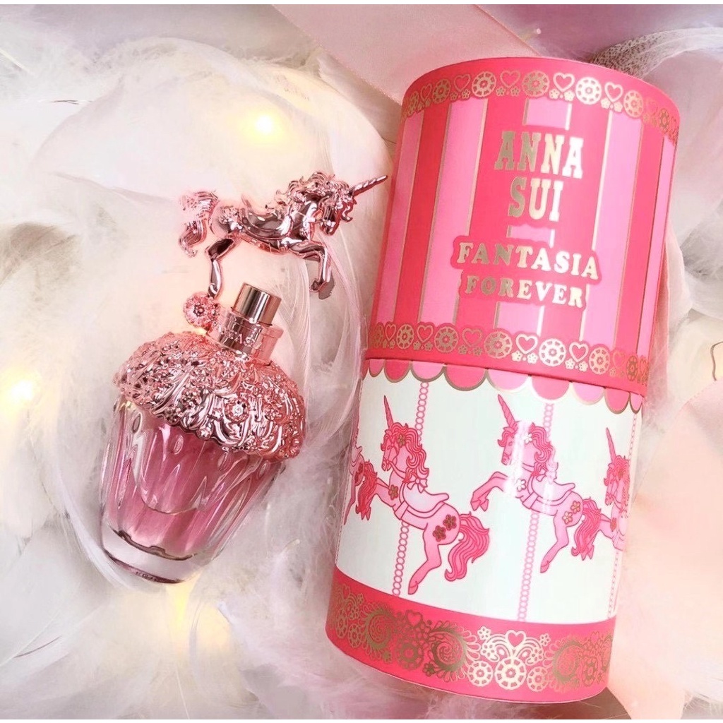 🔥現貨🔥Anna Sui Fantasia Forever 童話粉紅獨角獸淡香水 50ml 隨貨附發票 夢鹿 安娜蘇