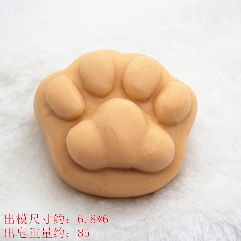 【露西皂材】貓爪矽膠蛋糕模具 手工皂模 翻糖模