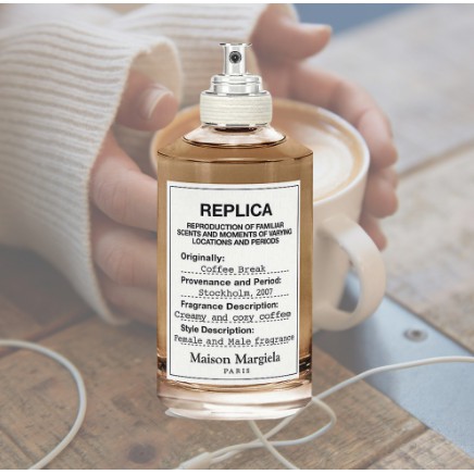 Maison Margiela Coffee Break Replica 咖啡時光mmm香水100ml 蝦皮購物