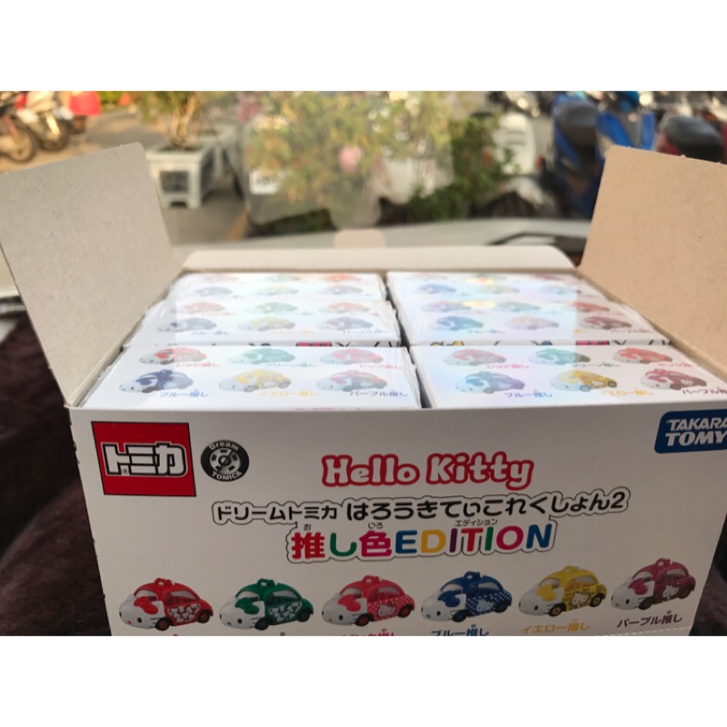 TOMICA TOMY  Hello Kitty 二代 抽抽樂