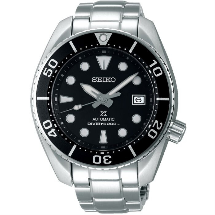 Seiko 精工錶 6R35-00A0D(SPB101J1) DIVER SCUBA 機械錶 / 黑x銀 45mm