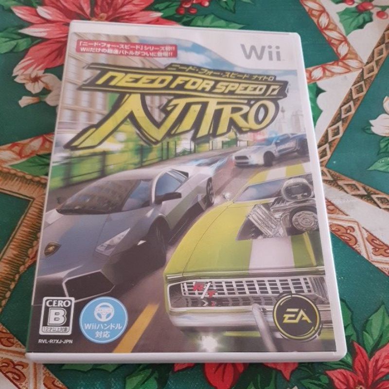 任天堂 Wii 極速快感 爆衝王 Need for Speed NITRO