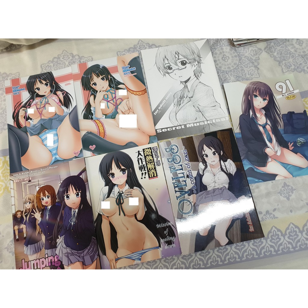 K On 輕音少女秋山澪男性向同人誌18禁漫畫 蝦皮購物