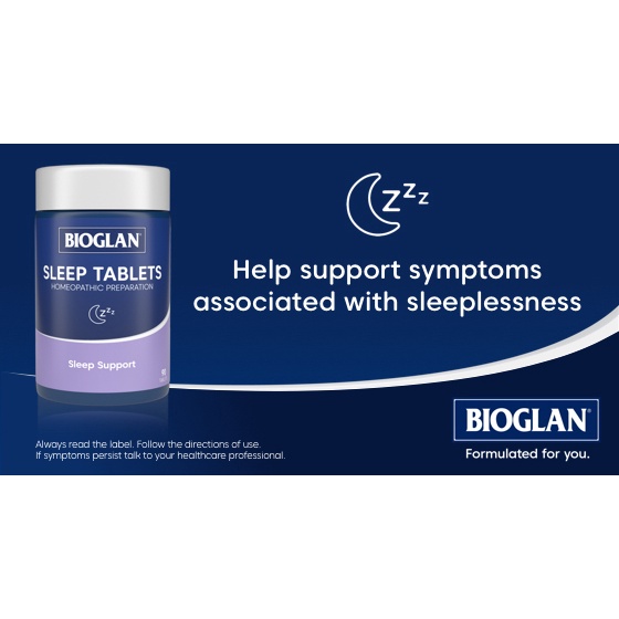 【現貨】澳洲​Bioglan SLEEP TABLETS 放鬆助眠片 90粒