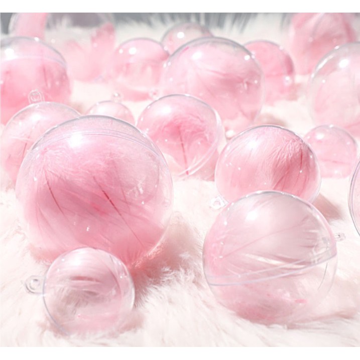 壓克力球 30cm 空心圓球高透明聖誕球塑料PS環保 永生花球 結婚用品 婚禮佈置 乾燥花 浪漫透明球