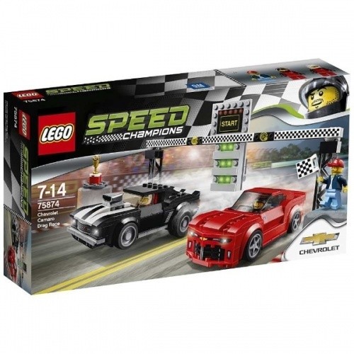 【積木樂園】樂高 LEGO 75874 Speed 系列 Chevrolet Camaro Drag