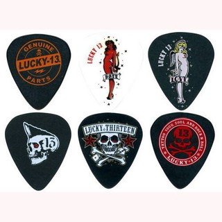 ☆ 唐尼樂器︵☆ DUNLOP Lucky 13 木吉他/烏克麗麗/電吉他/電貝斯 PICK /彈片適合 PRS/ Carvin 等