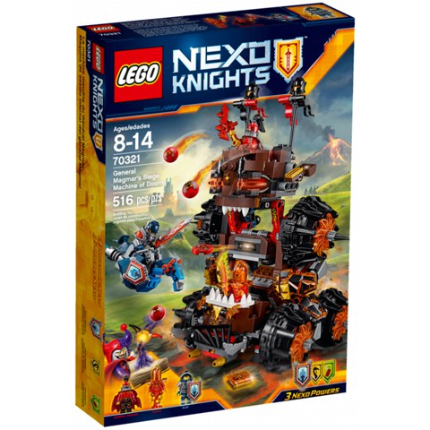 磚家 LEGO 樂高 70321 Nexo Knights 未來騎士 魔炎上將的末日攻城車 無盒 無書 無貼紙