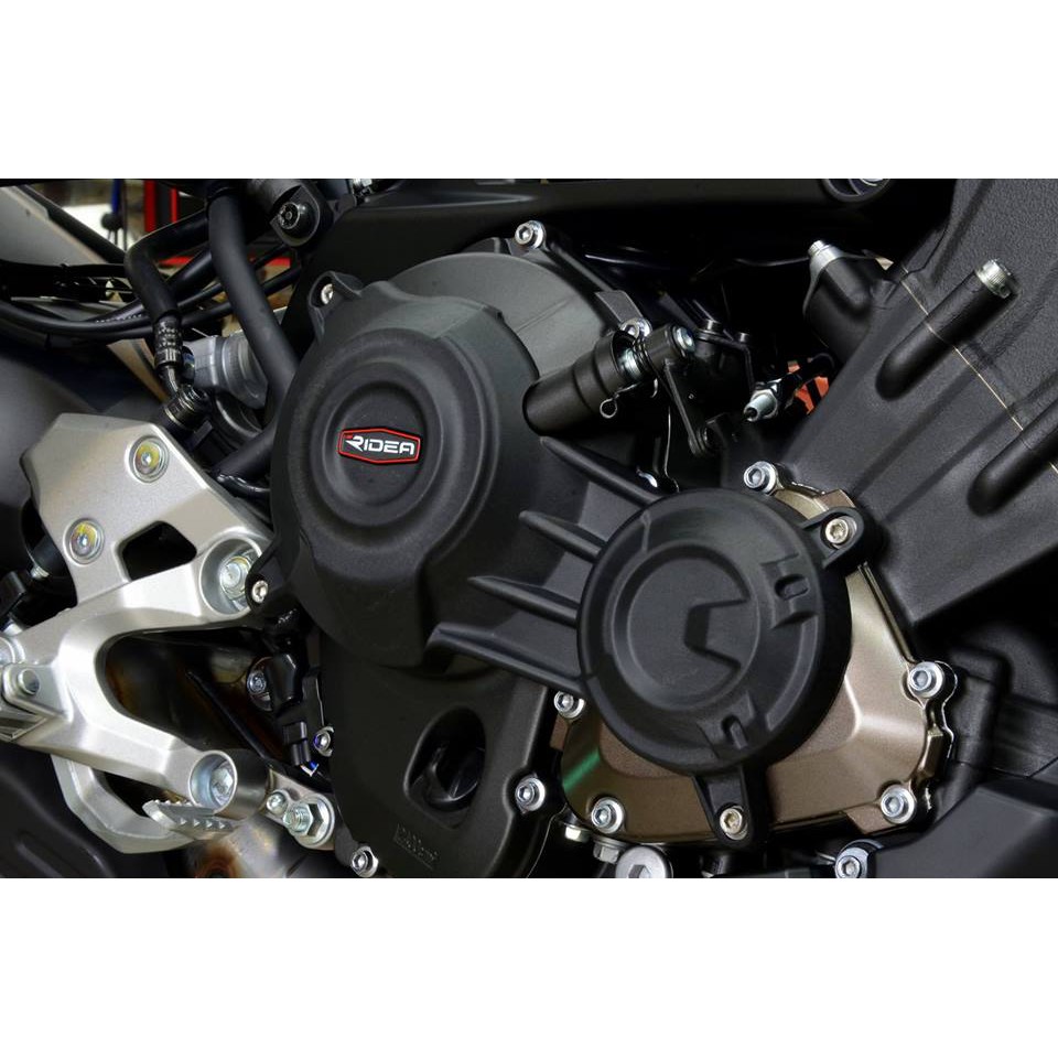 【93 MOTO】 RIDEA Yamaha MT-09 MT09 碳纖護蓋 碳纖維護蓋 引擎面蓋 引擎護蓋