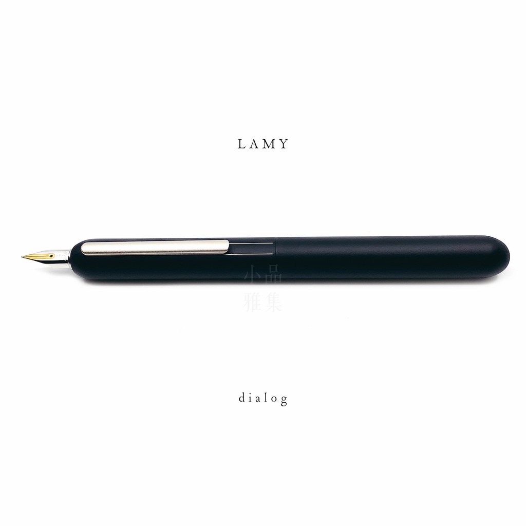 =小品雅集= 德國 Lamy dialog3 焦點系列 074 14K金 鋼筆（霧黑色款）