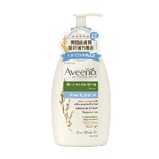 美國 Aveeno 艾惟諾 燕麥水感保濕乳(350ml)【小三美日】D518119