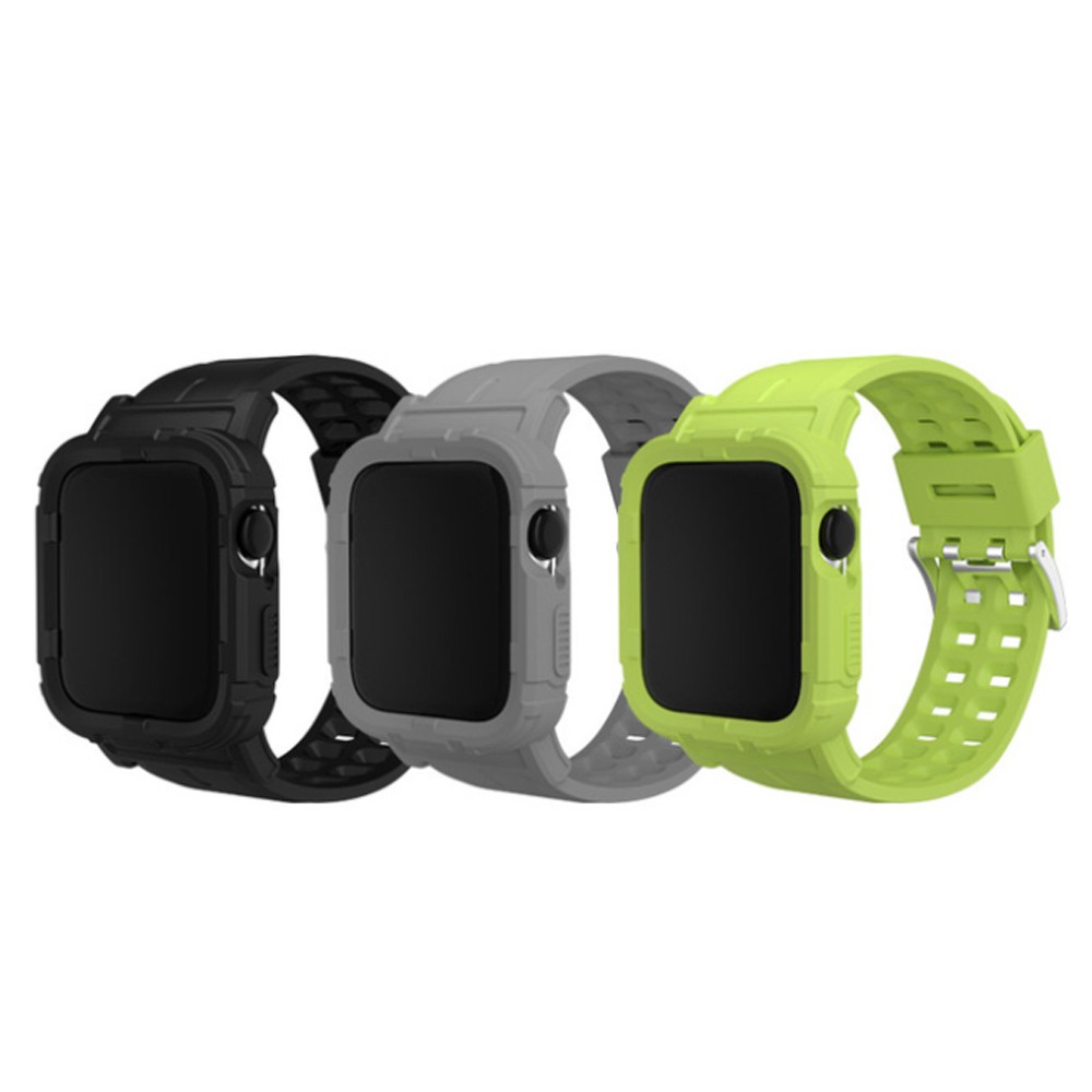 【全霧面】Apple Watch 運動風一體式錶帶 SE 6 5 4 3 2 1 40mm 42mm 44mm 38mm