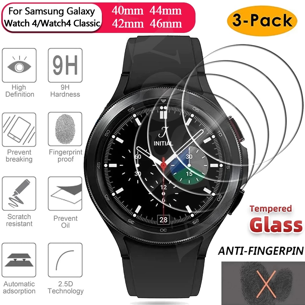 適用三星Galaxy Watch4手錶保護膜 Watch 4 classic高清鋼化玻璃膜 TPU水凝軟膜 納米防爆膜