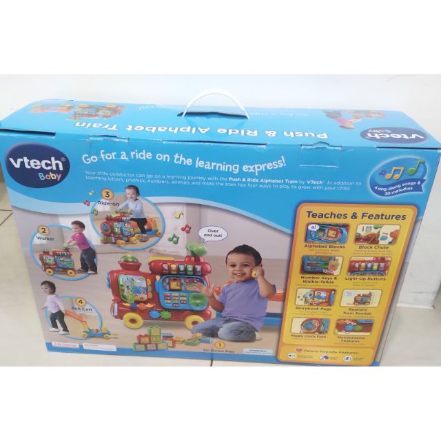 VTech 歡樂積木學習車