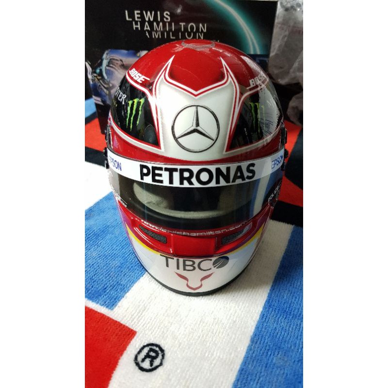 Mercedes Benz AMG F1 Lewis Hamilton 安全帽 模型 絕版商品 世界冠軍