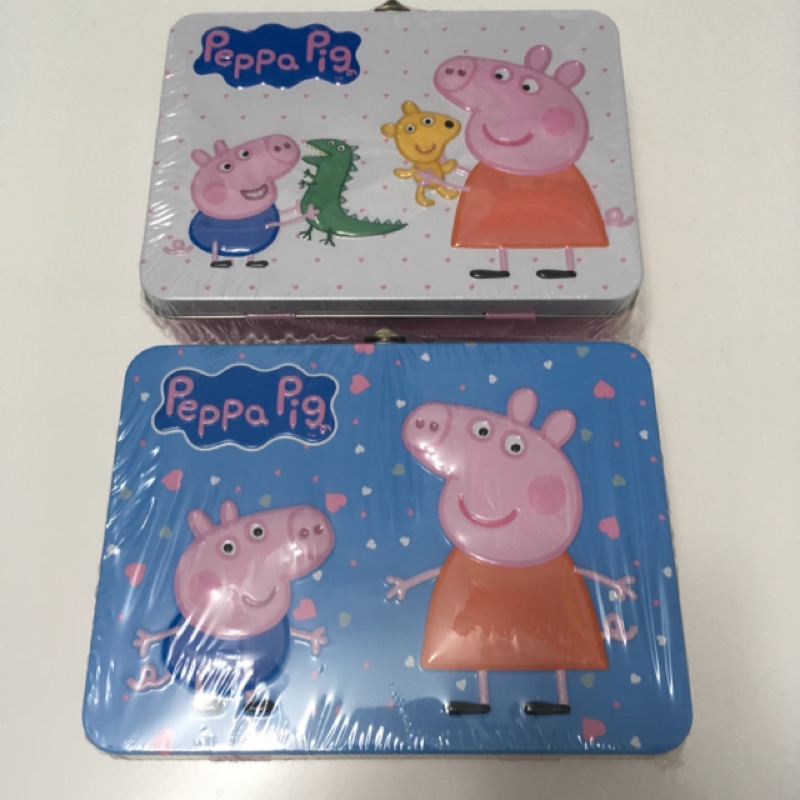 香港佩佩豬牛奶曲奇餅乾（8包/鐵盒裝）