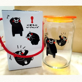 【小麋鹿】正版授權/熊本熊 玻璃儲物罐