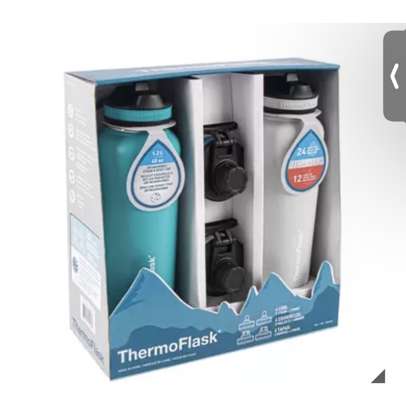 （已保留）全新 好市多Thermoflask 保溫瓶 1.1L 1.2公升 附吸管 限量costco
