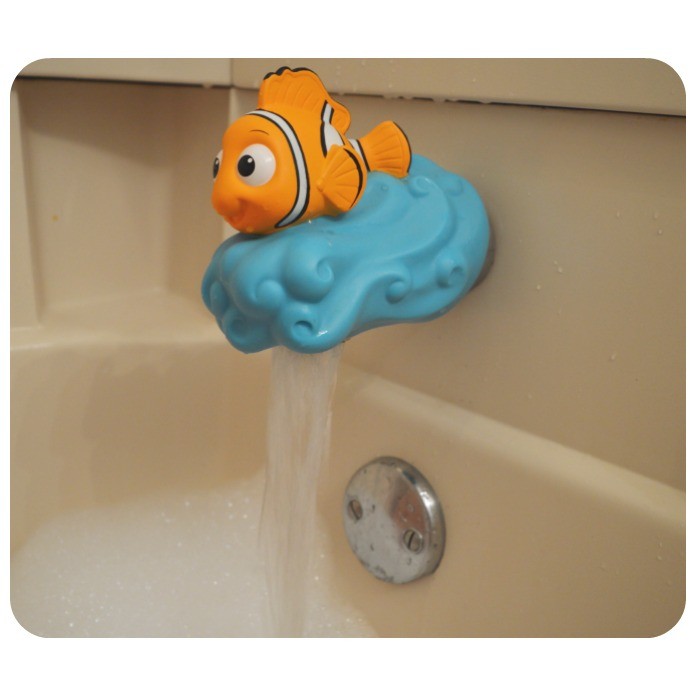 Disney 100%正品 迪士尼 尼莫小丑魚/小美人魚水龍頭延伸套/保護套-澡盆防撞套