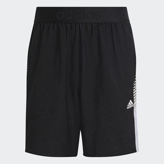 Adidas AEROREADY 男款黑色運動短褲-NO.GM2098