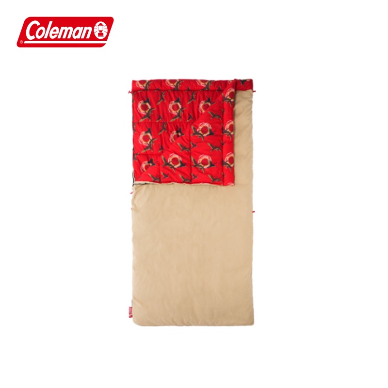 【COLEMAN】懷舊睡袋/C0蕃茄紅 CM-32350