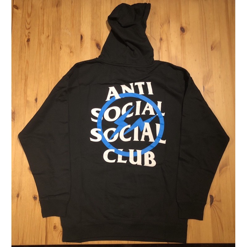 美國獨賣 ASSC anti social social club fragment 閃電 藍 黃 粉 Sz:L