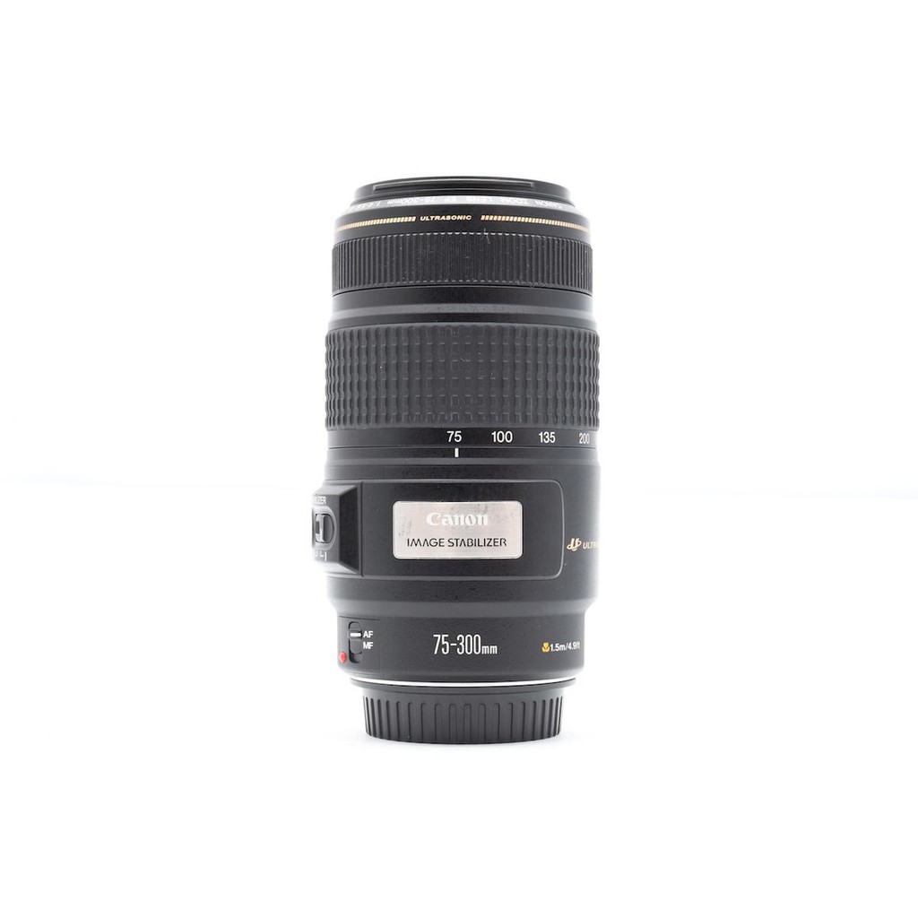 佳能 CANON EF 75-300mm F4-5.6 IS USM 防手震 超音波對焦馬達 中古良品  (三個月保固)