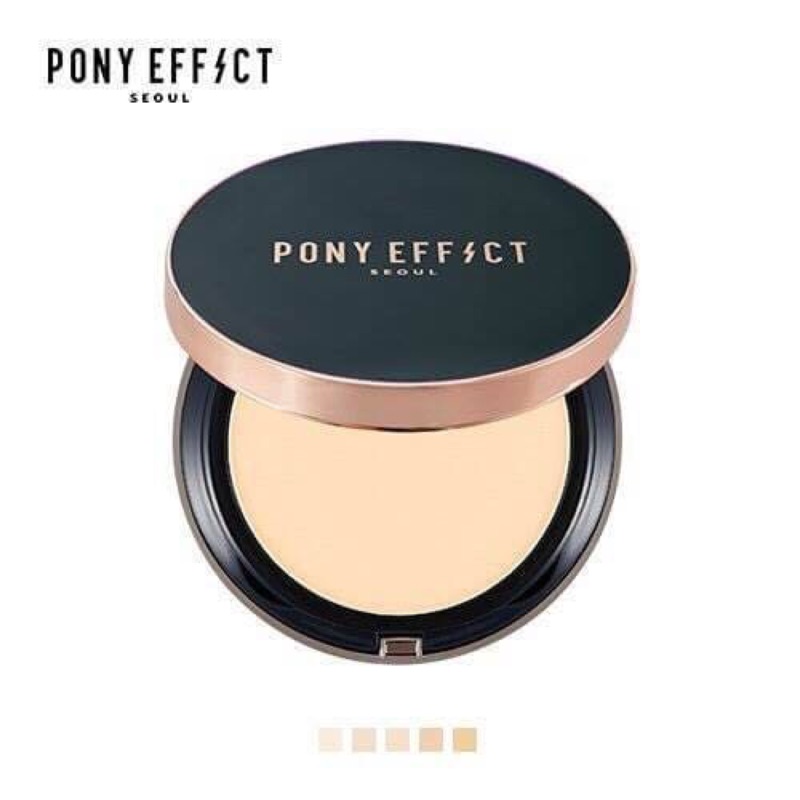 Pony effect 絲絨定妝蜜粉餅 #nude beige