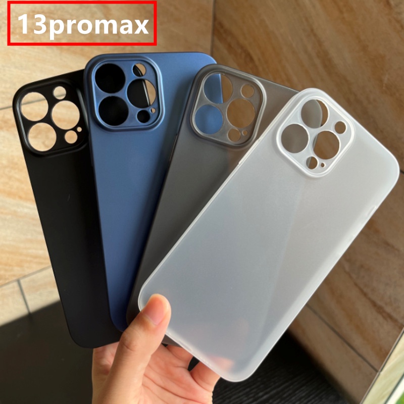 紙片殼 超薄殼 散熱磨砂殼 半透明手機殼 防摔 適用蘋果iPhone13 12 Pro Max Mini pp殼 保護殼