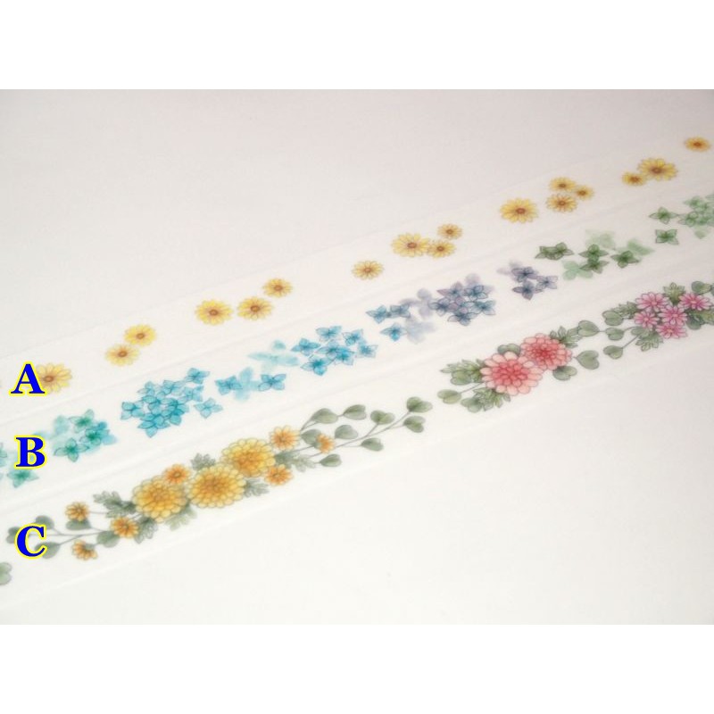 日本原創好花konohana 野菊秋色紫陽花菊與尤加利和紙膠帶全新現貨mt製15m 蝦皮購物