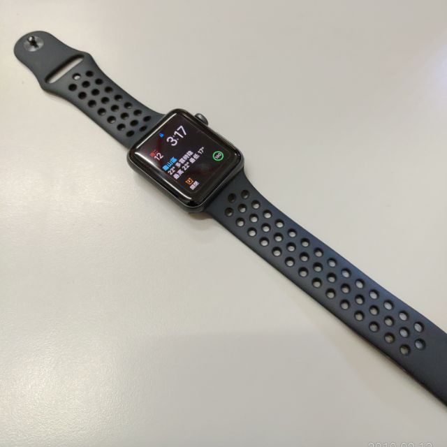 Apple watch 3 series3GPS LTE版nike聯名42mm（二手）