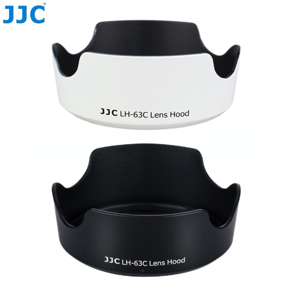 JJC EW-63C遮光罩 佳能 EF-S 18-55mm F3.5-5.6 和 18-55mm F4-5.6 鏡頭適用