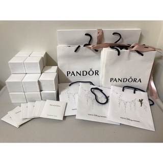 Pandora 串飾盒子 紙袋 拭銀布