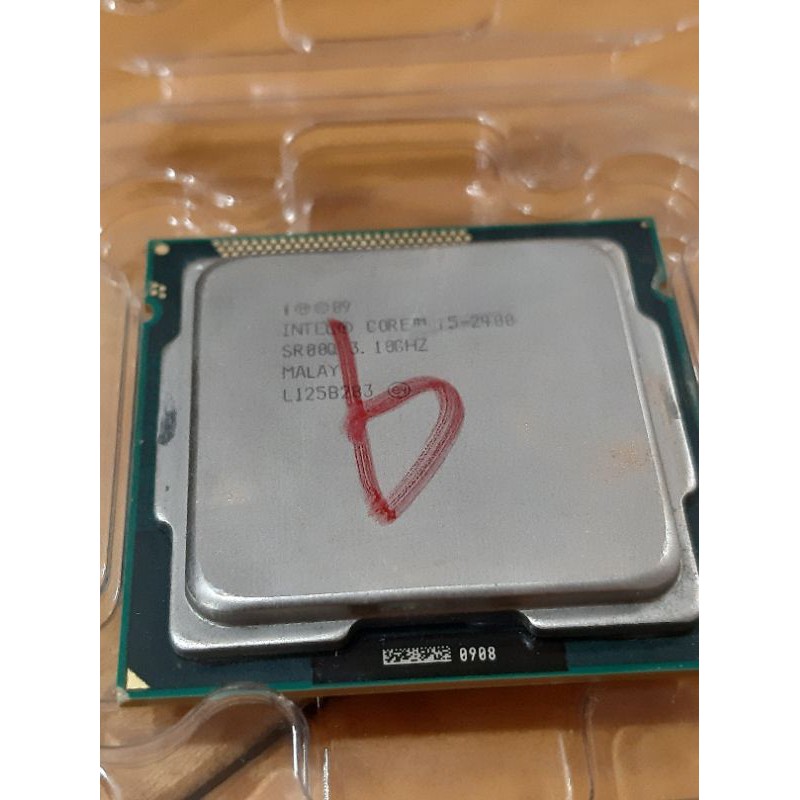 intel I5 2400 報帳 報廢用CPU 故障品