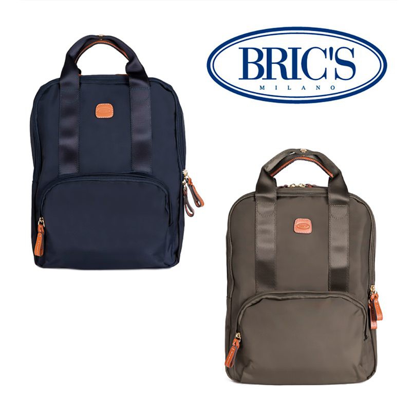 BRIC'S 義大利時尚 可手提 防潑水 電腦後背包 公事包