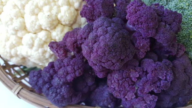 彩色花椰菜每包400克 蝦皮購物