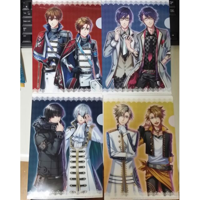 夢王國與沉睡的100位王子殿下夢100 特典兄弟組小型資料夾 資料夾尤里櫻花陽影雪國雪大雪二修尼 蝦皮購物