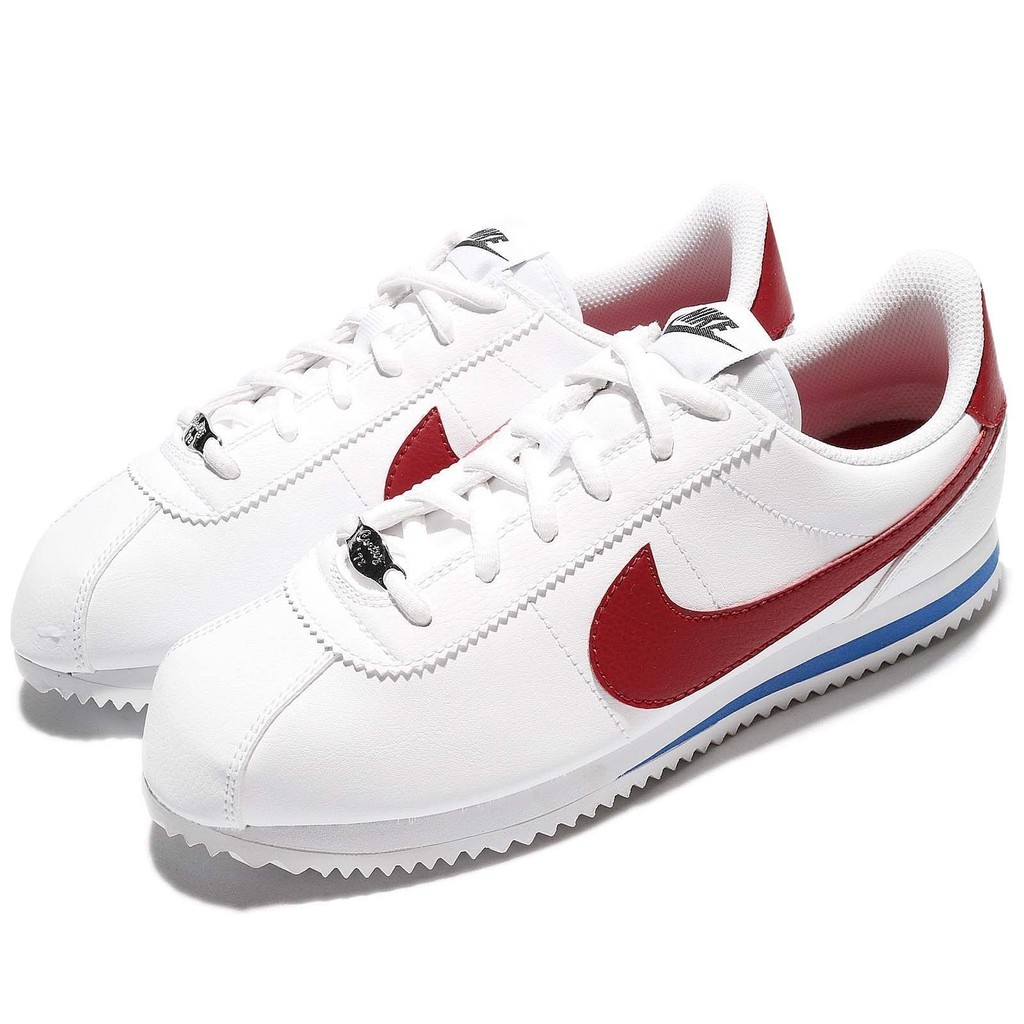 NIKE CORTEZ BASIC 大童款 白紅 阿甘鞋 休閒鞋 經典款 904764103 Sneakers542