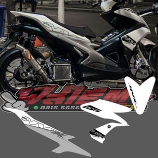 條紋貼紙 AEROX 155 NVX 155 馬來西亞透明