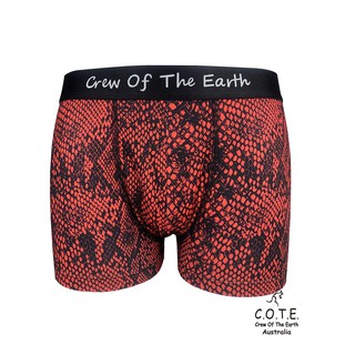 【M】合身彈力針織平口四角褲_紅【COTE_Crew Of The Earth】