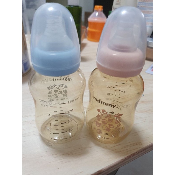 mammyshop媽咪小站 PPSU小奶瓶 150ml (二手-2支)