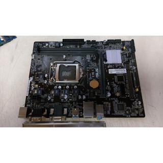 華碩 H110M-C/D520MT/DP_MB主機板 / 1151/ DDR4/含擋板 二手良品