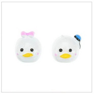 東京迪士尼(TOKYO DISNEY)~唐老鴨DONALD DUCK＆黛西DAISY DUCK耳環~TSUM TSUM