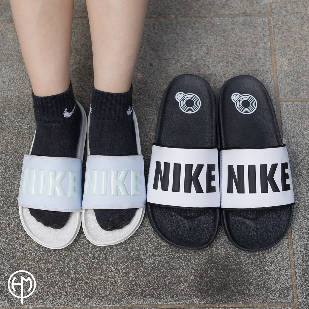 🏀小飛人潮流🏀 Nike Offcourt 淺藍 男女 拖鞋 海綿 天空藍 軟底 白黑 迷彩 BQ4632012