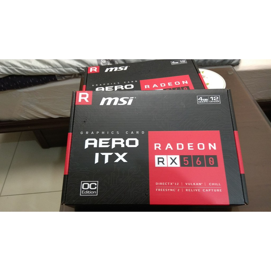微星 Radeon RX 560 AERO ITX 4G OC
