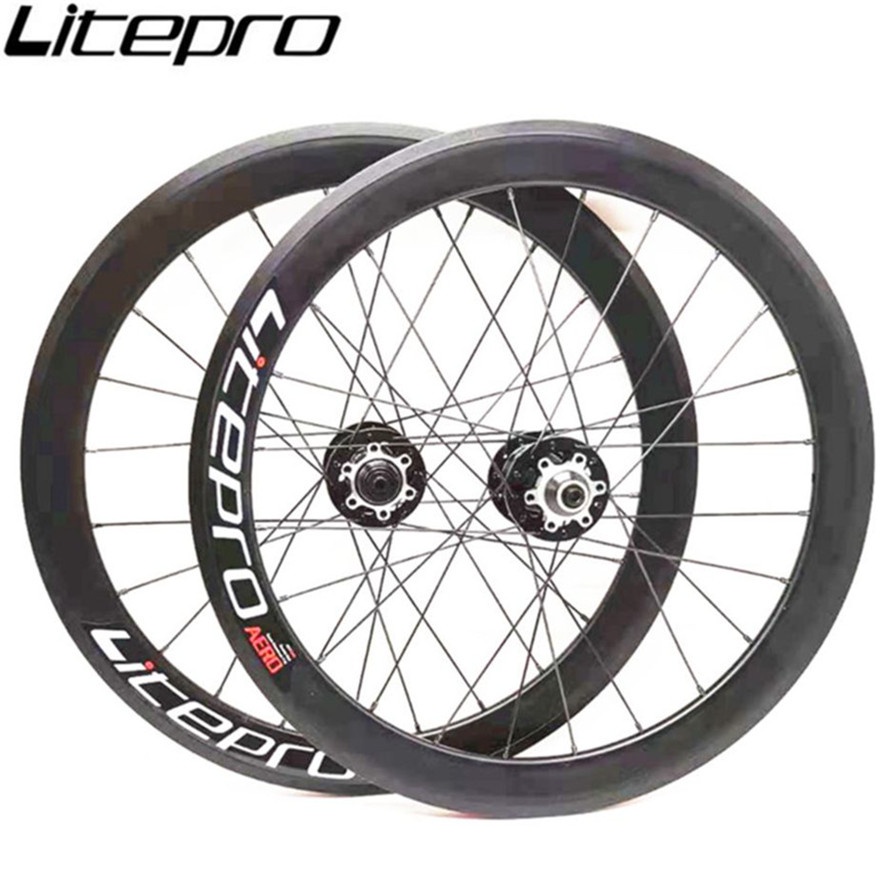 Litepro AERO 16 英寸 349V 折疊碟剎自行車 11 速 BMX 自行車 30mm 輪輞輪組 4 密封合