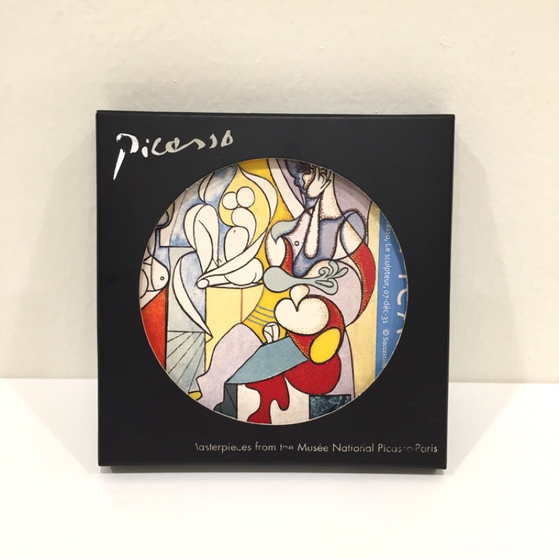 全新 Picasso畢卡索吸水杯墊 雕刻家 蝦皮購物
